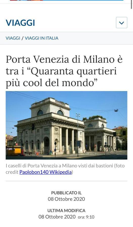 Elegant Suite In Milan Center Kültér fotó